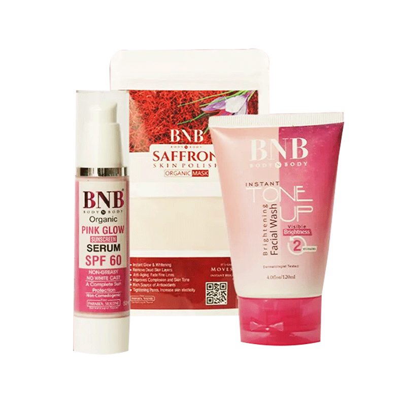 BNB PINK SKIN CARE GLOW KIT