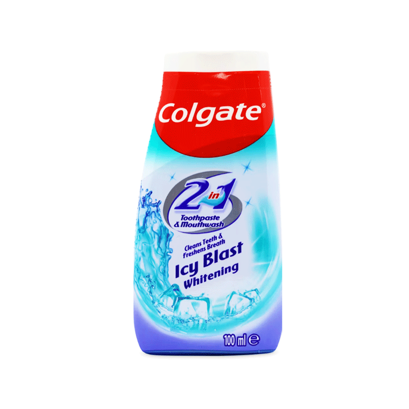 COLGATE TOOTHPASTE & MOUTHWASH ICY BLAST 100ML