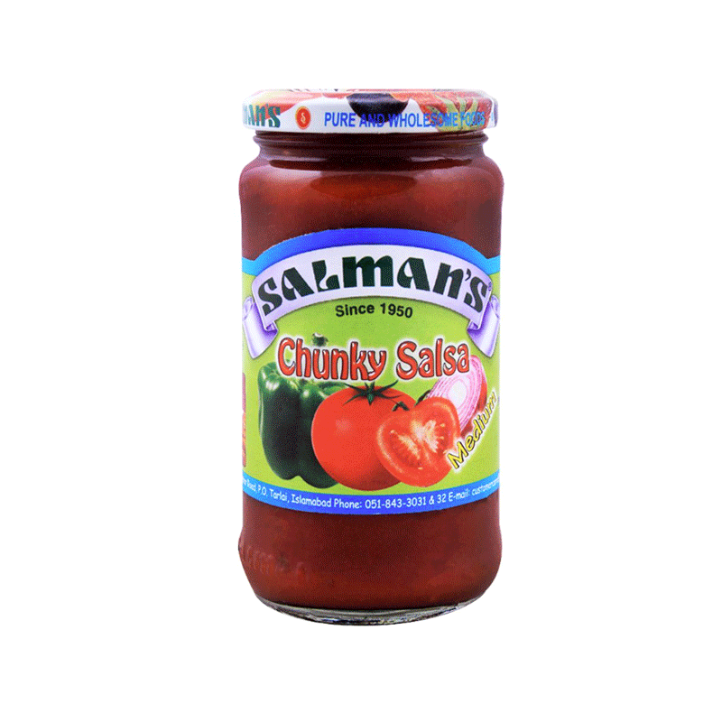 SALMANS CHUNKY SALSA 360GM