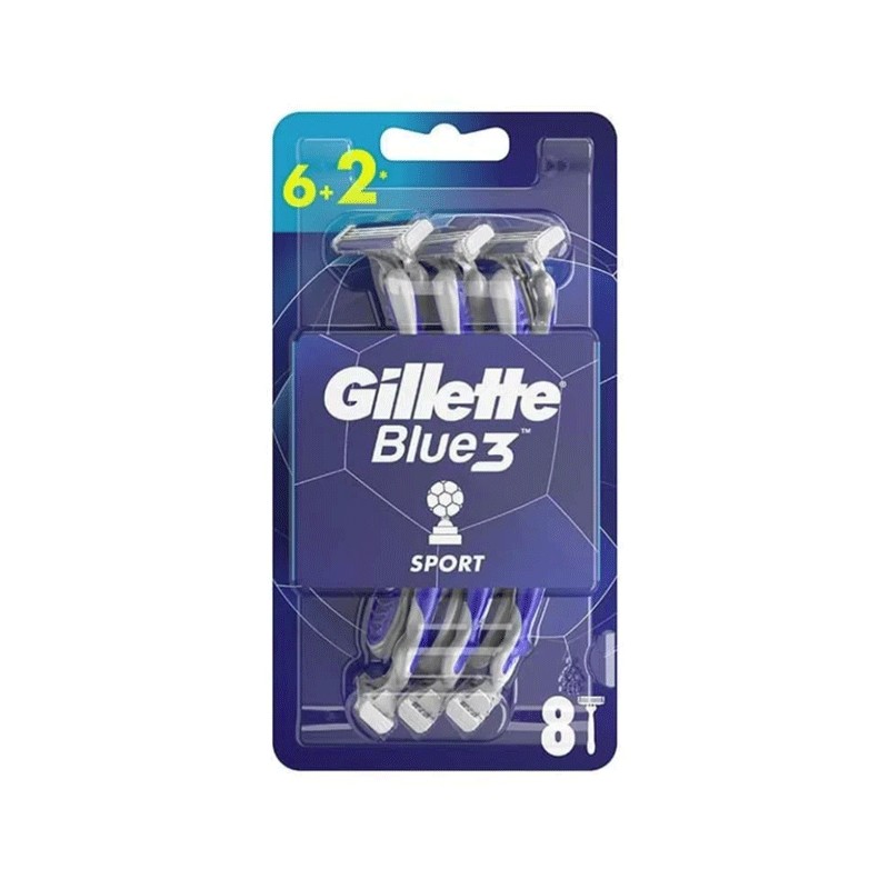 Buy gillette blue 3 razor sport 6+2 pack at best price in Pakistan ...