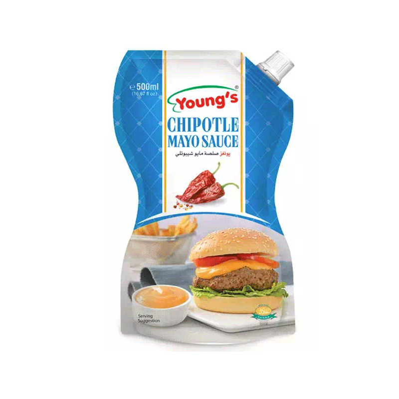 YOUNGS CHIPOTLE MAYO SAUCE 500ML