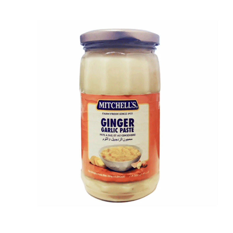 MITCHELLS GINGER GARLIC PASTE 320GM