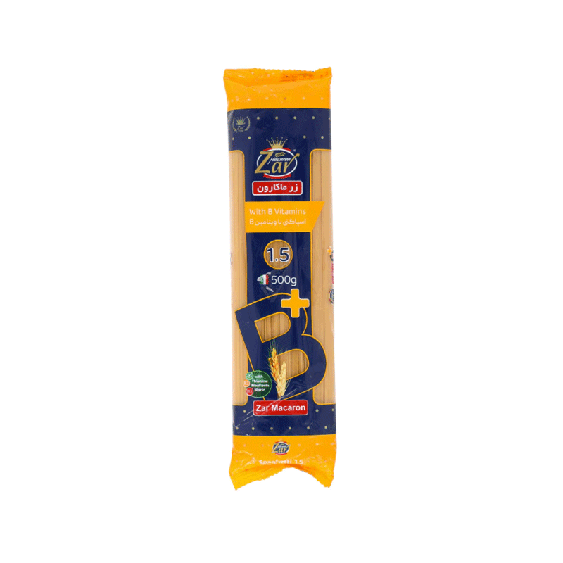 ZAR MACARON SPAGHETTI B VITAMIN 500GM
