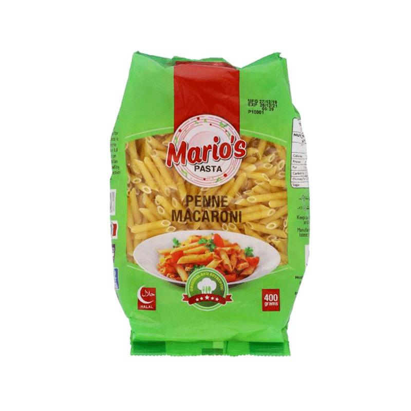 MARIOS PENNE MACRONI 400GM
