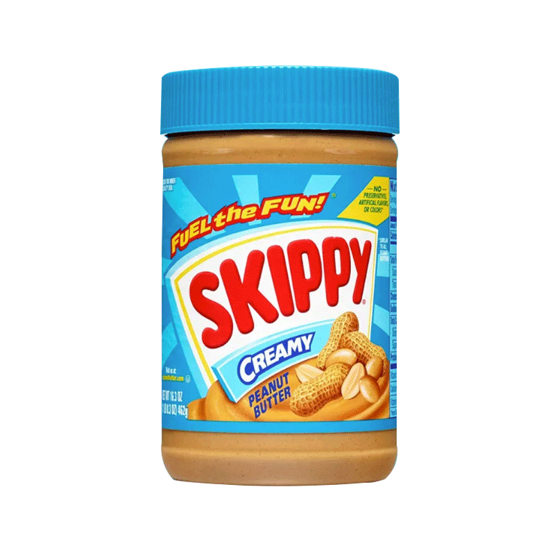SKIPPY CREAMY PEANUT BUTTER 454GM
