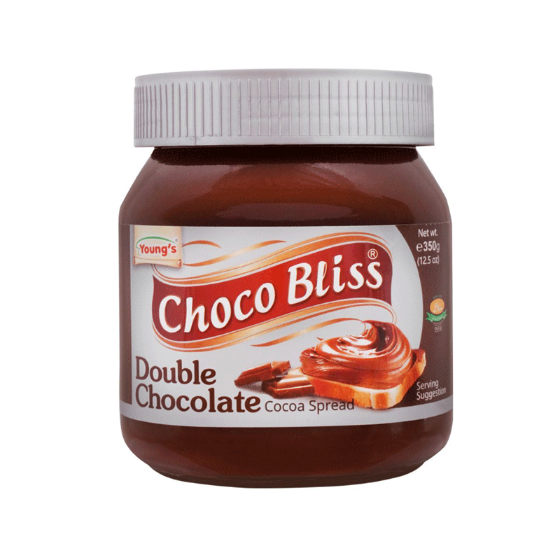 YOUNGS CHOCO BLISS DOUBLE CHOCOLATE 350GM JAR