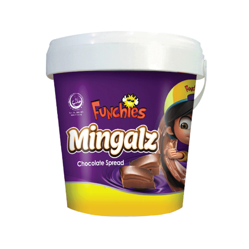 FUNCHIES MINGALZ CHOCOLATE SPREAD 1KG