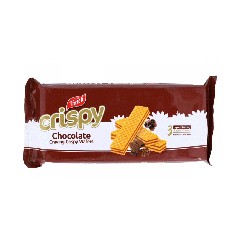 TRACK CRISPY CHOCOLATE WAFERS 150GM