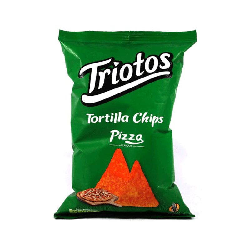 TROITOS TORTILLA CHIPS PIZZA 80GM