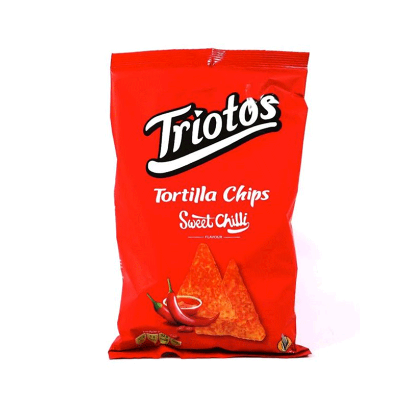 TROITOS TORTILLA CHIPS SWEET CHILLI 80GM