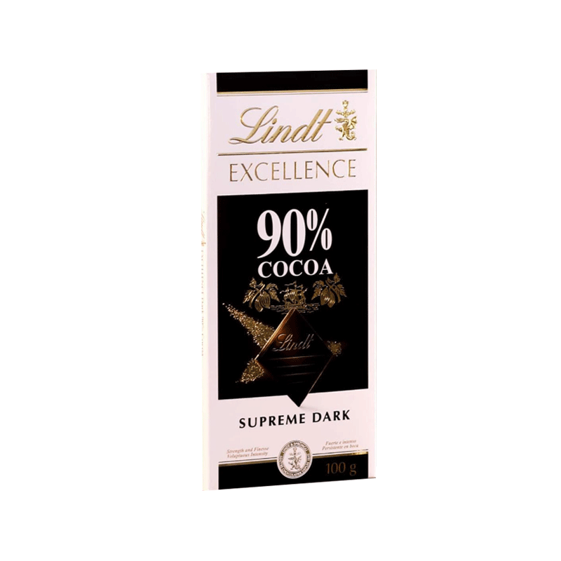 LINDT CHOCOLATE SUPREME DARK 100GM