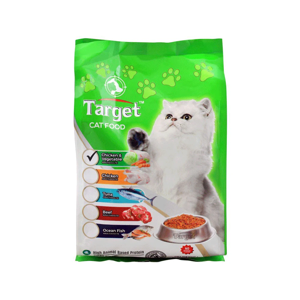 TARGET CAT FOOD CHICKEN & VEGETABLE 500GM