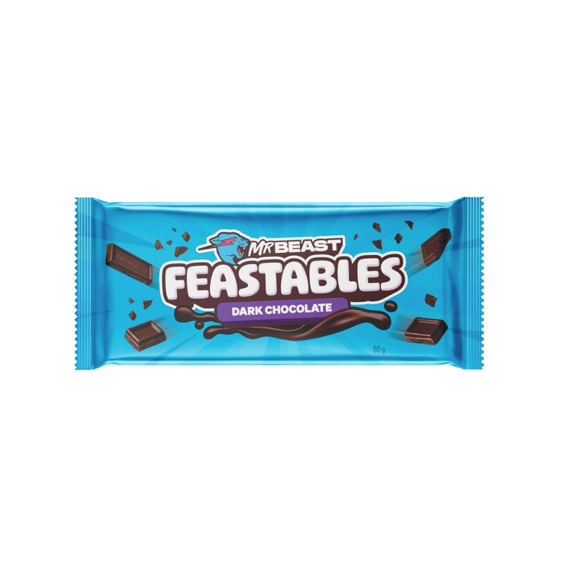 MR BEAST FEASTABLES DARK CHOCOLATE 60GM
