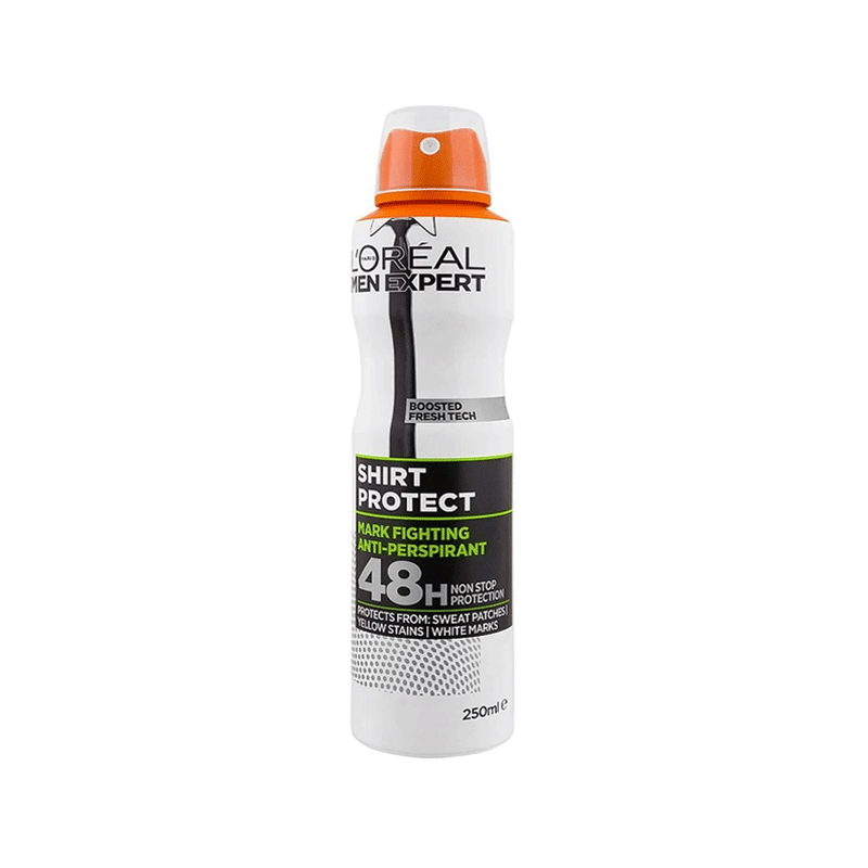 LOREAL MEN DEODORANT SHIRT PROTECT ANTI MARKS 250ML