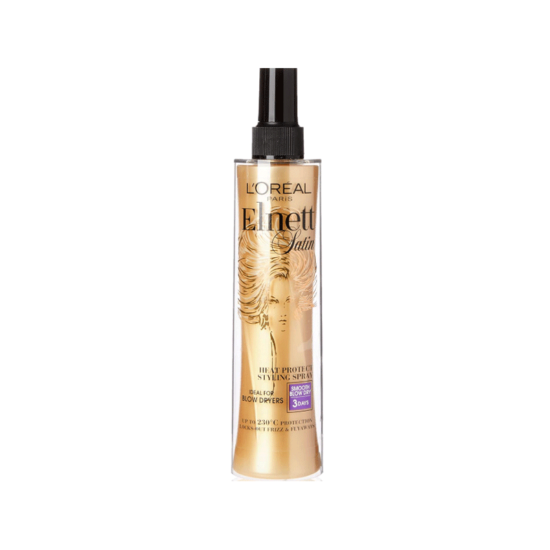 LOREAL ELNETT SATIN HEAT PROTECT SPRAY 170ML