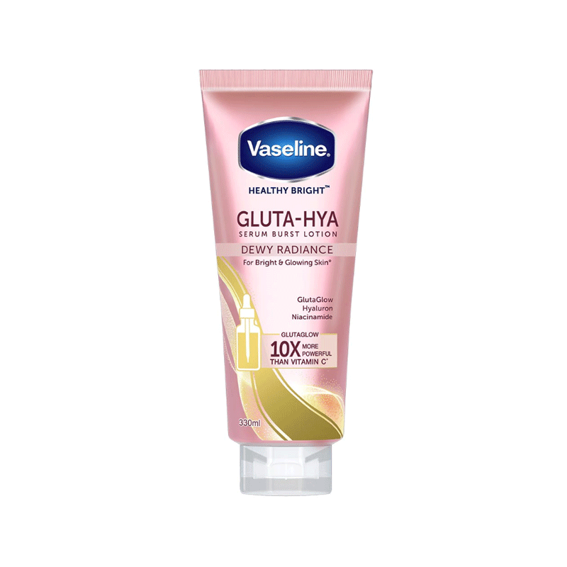 VASELINE GLUTA HYA DEWY RADIANCE LOTION 330ML