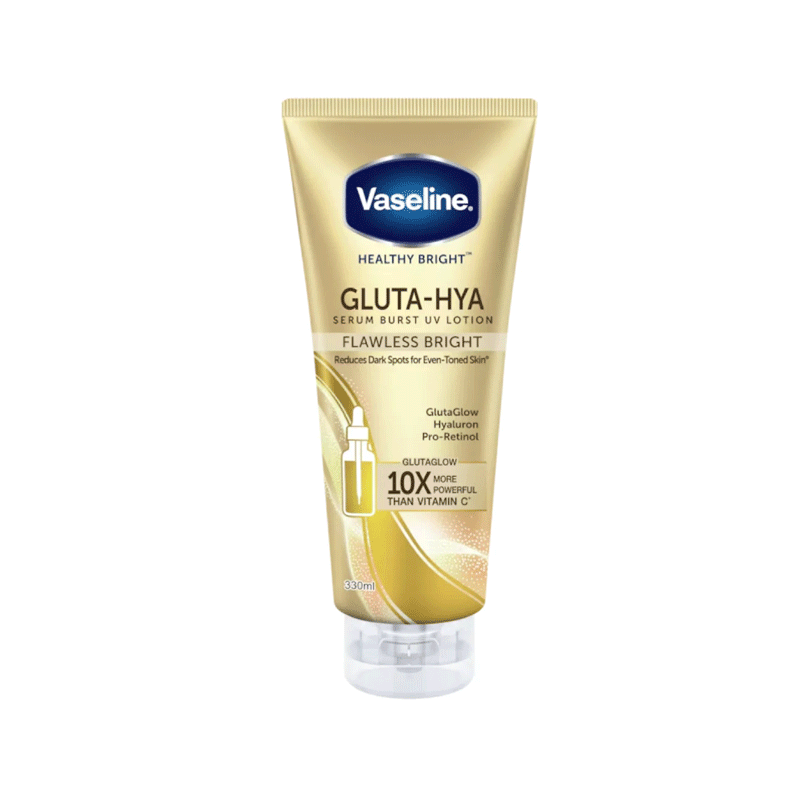 VASELINE GLUTA HYA FLAWLESS BRIGHT LOTION 330ML