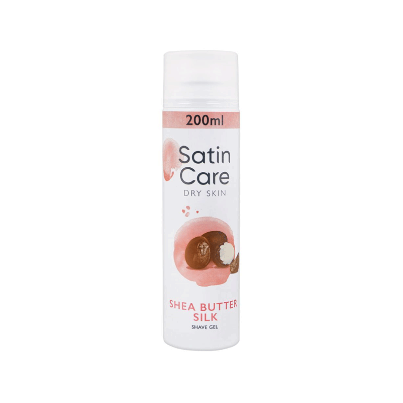 SATIN CARE SHEA BUTTER SILK SHAVE GEL 200ML