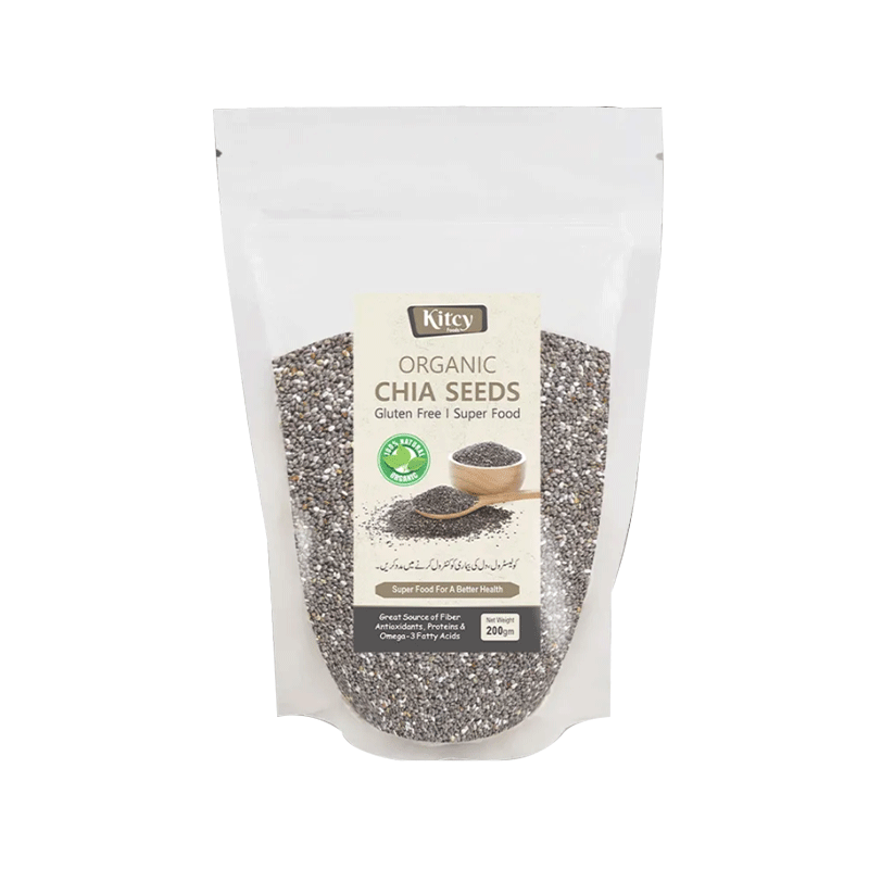 KITCY ORGANIC CHIA SEEDS 180GM