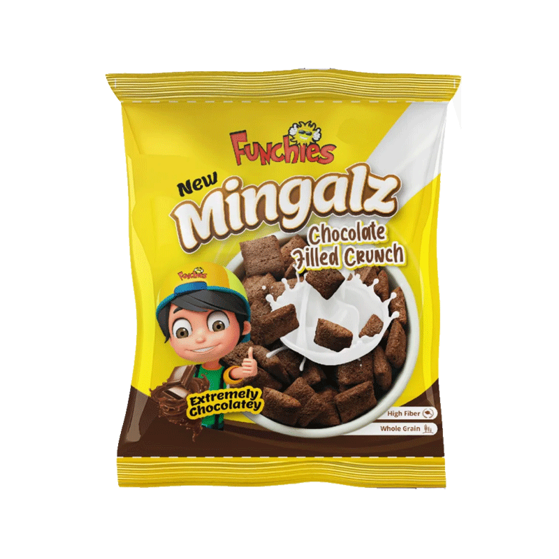 FUNCHIES MINGALZ FILLED CRUNCH 125GM