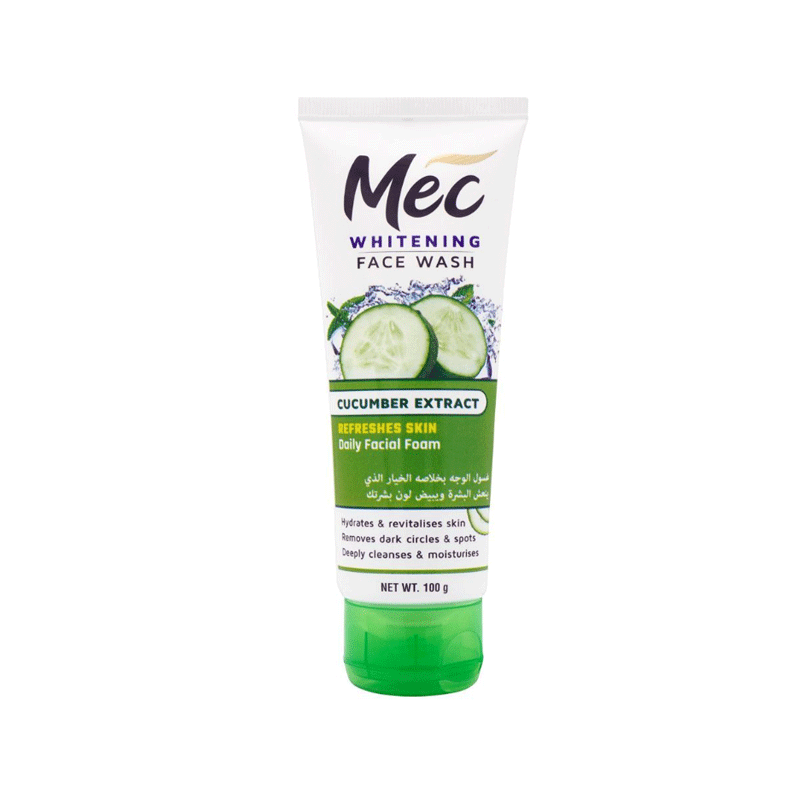 MEC FACE WASH CUCUMBER EXTRACT 100GM