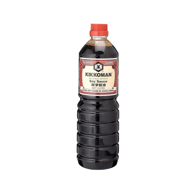 KIKKOMAN SOYA SAUCE 1LTR BOTTLE