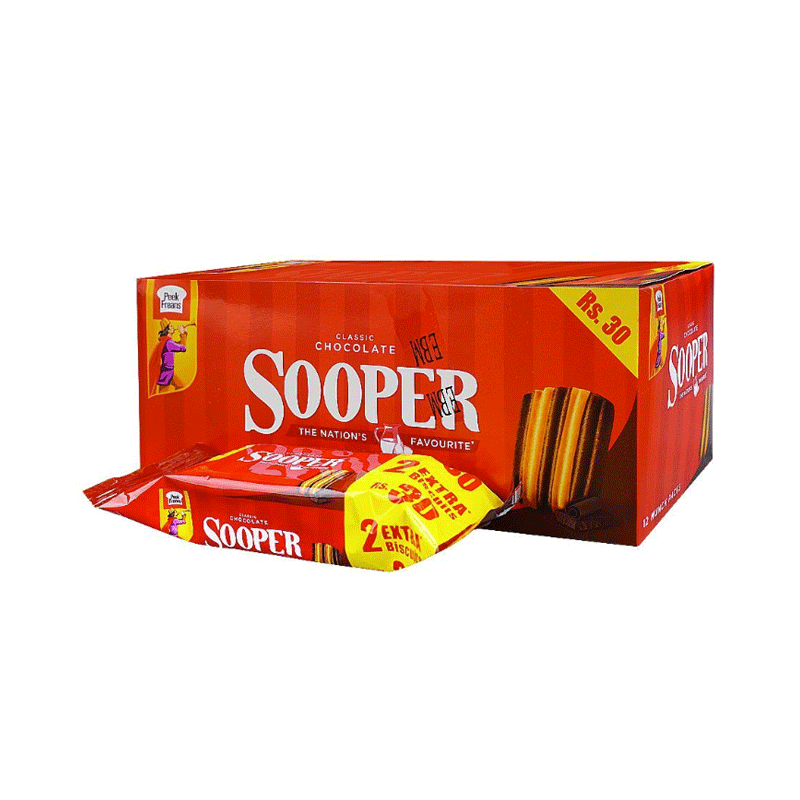 PEEK FREANS SOOPER CHOCOLATE MUNCH PACKS 12'S