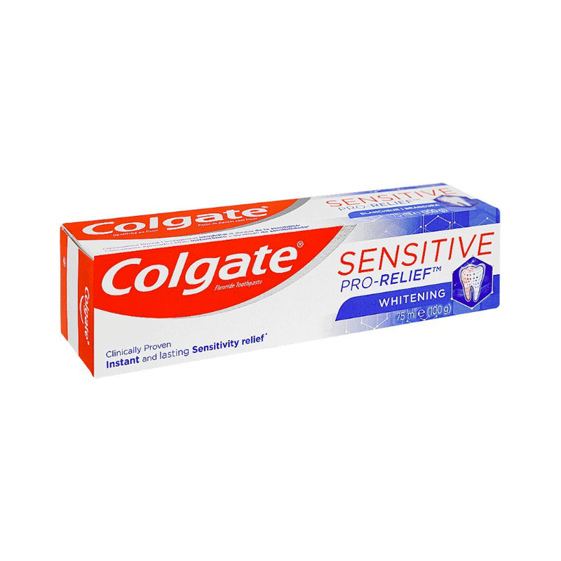 COLGATE TOOTHPASTE SENSITIVE PRO RELIEF WHITENING 75GM IMP