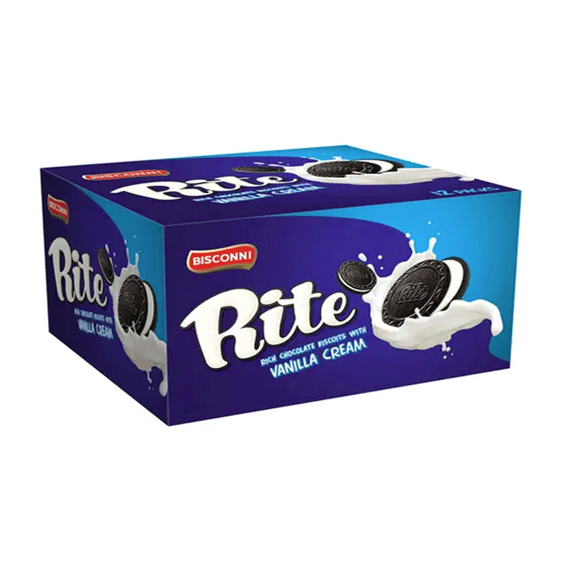BISCONNI RITE CHOCOLATE VANILLA CREAM 30'S