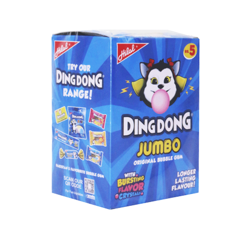 HILAL DING DONG BUBBLE JUMBO 50'S