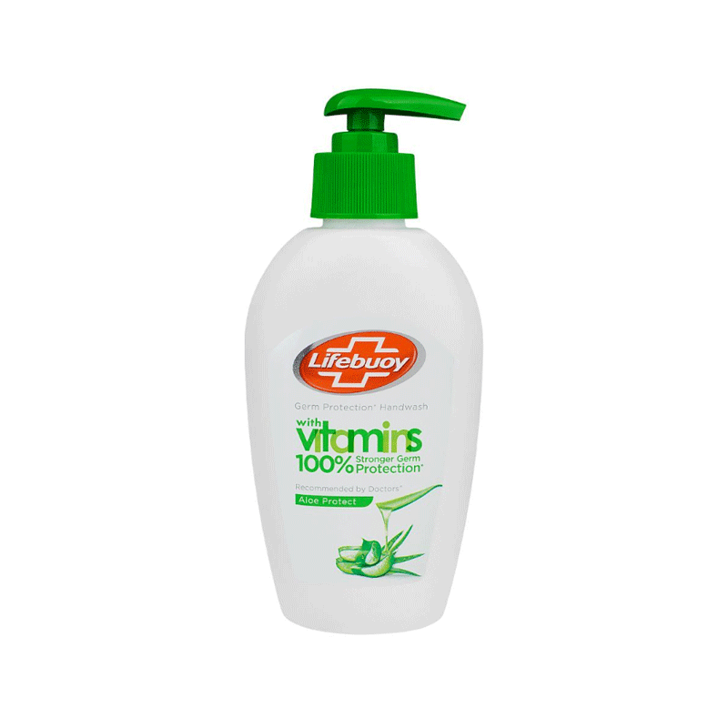LIFEBUOY ALOE PROTECT HANDWASH 200ML BOTTLE