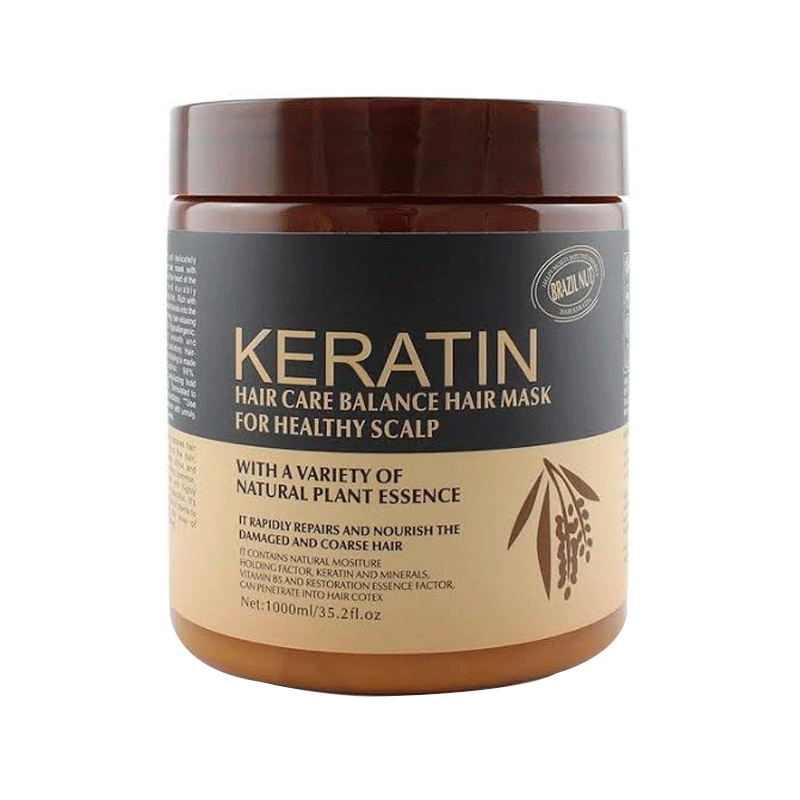 KERATIN BALANCE HAIR MASK BROWN 1000ML