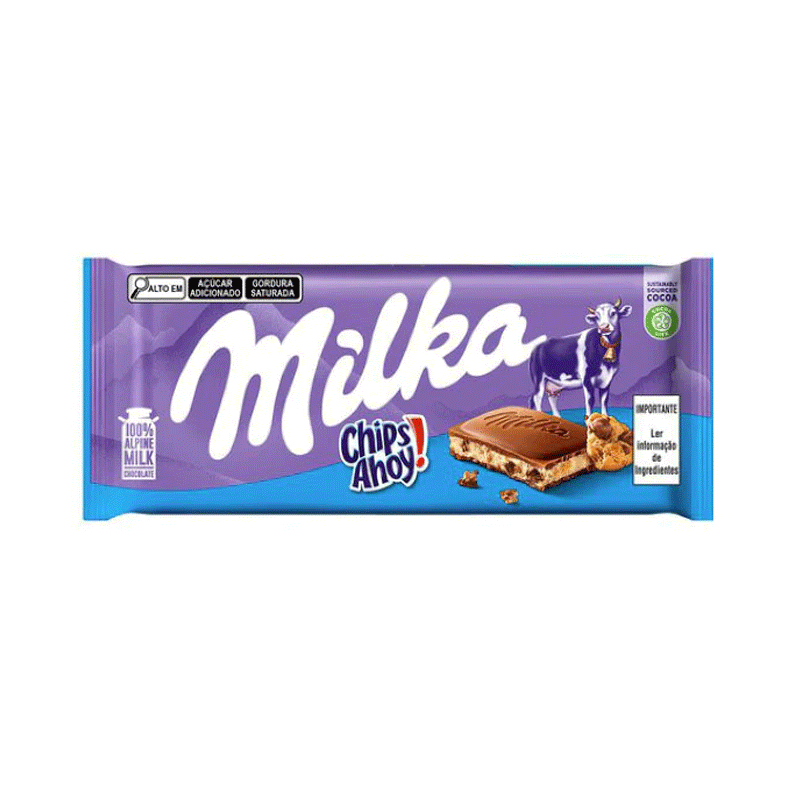 MILKA CHOCOLATE CHIPS AHOY 100GM