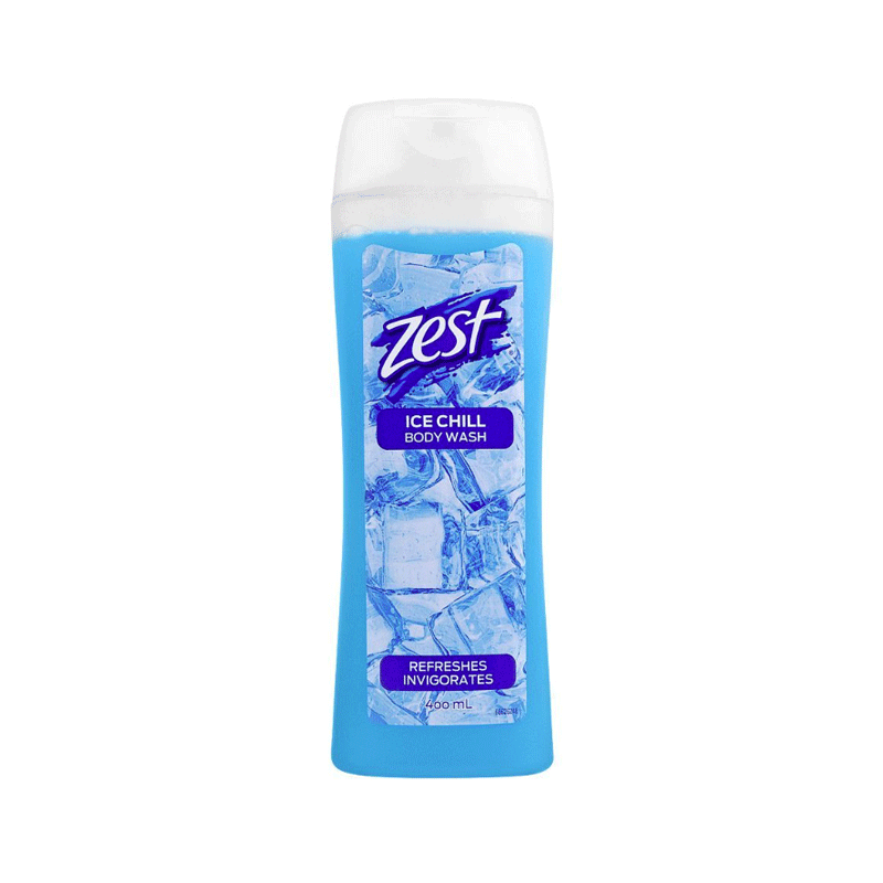 ZEST BODY WASH ICE CHILL 400ML
