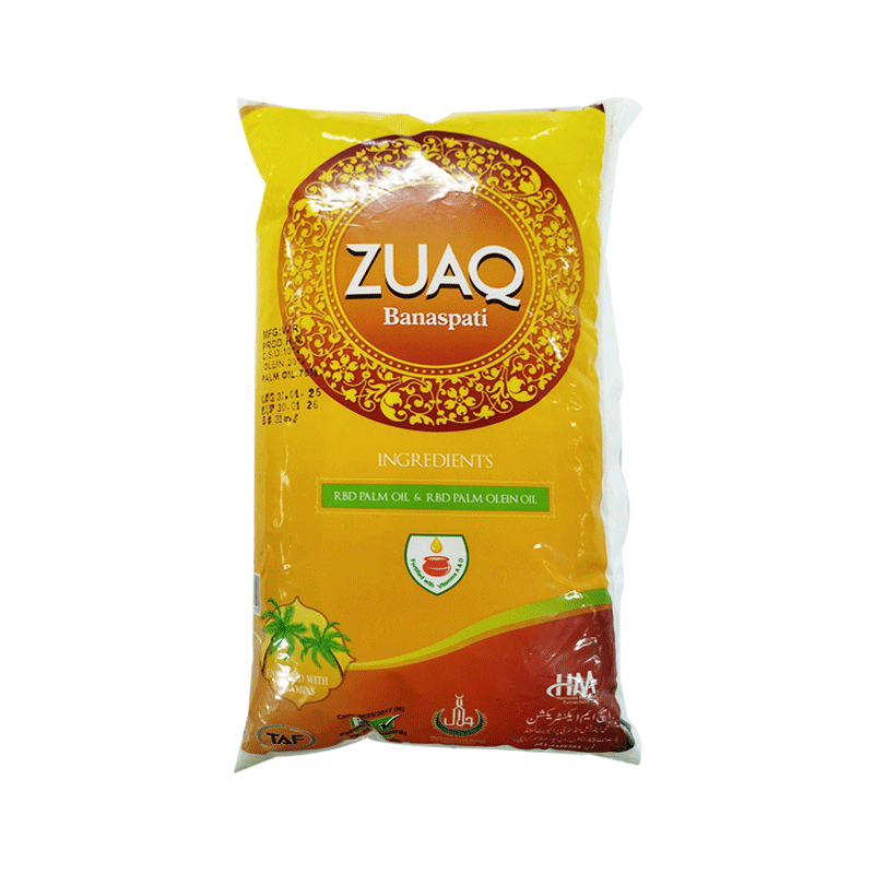ZAUQ BANASPATI GHEE 1KG POUCH