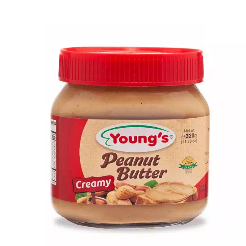 YOUNG`S PEANUT BUTTER CREAMY 320GM