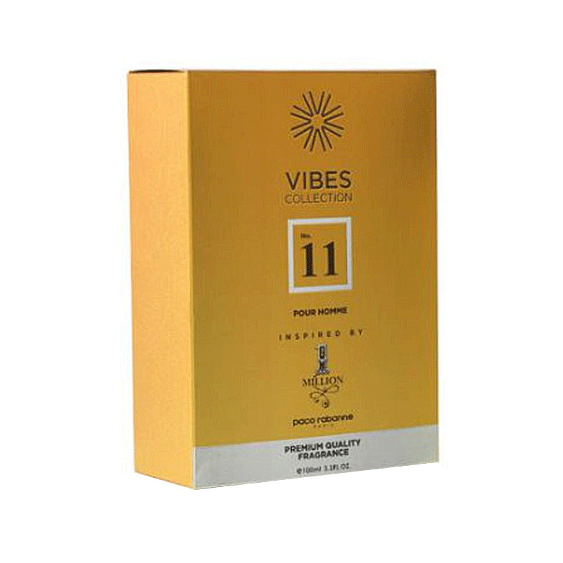 VIBES COLLECTION PERFUME NO.11 FOR MEN 100ML