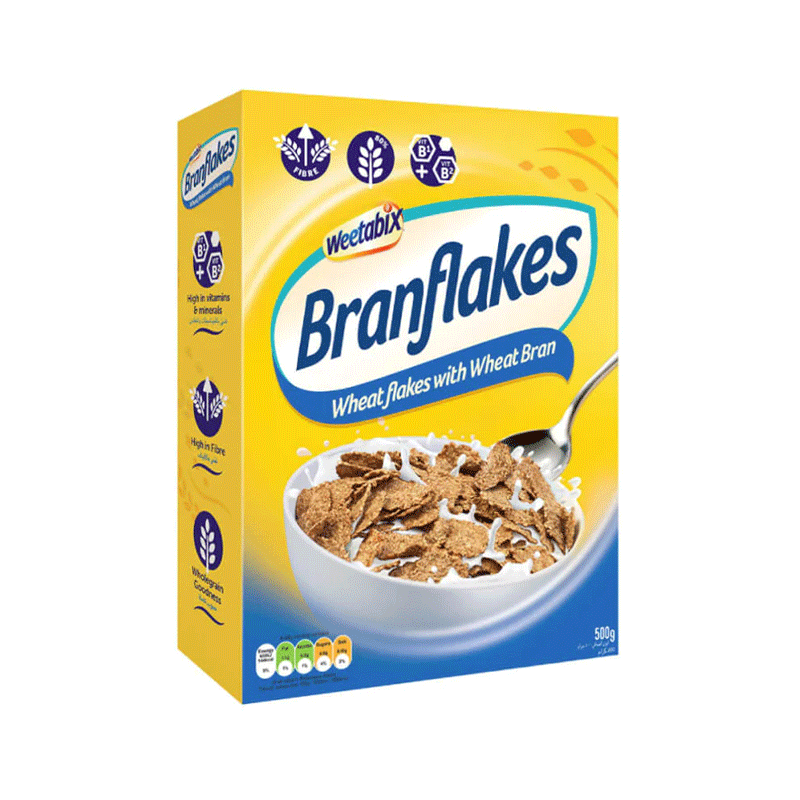 WEETABIX BRAN FLAKES 500GM