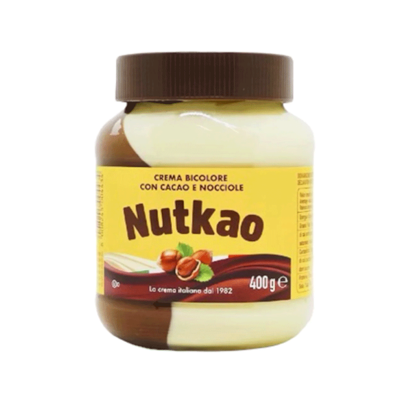 NUTKAO DUO SPREAD WITH HAZELNUTS AND COCOA 400GM