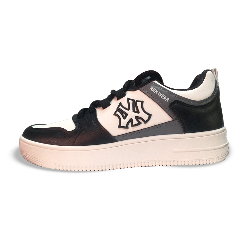RNN WEAR MEN SHOES BLACK & WHITE 1'S