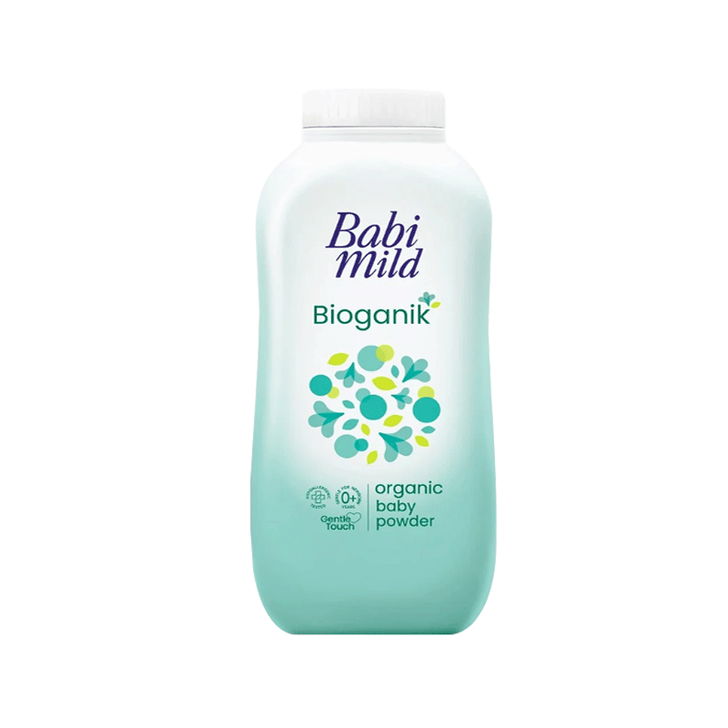 BABI MILD ORGANIK BABY POWDER BIOGANIK 350GM