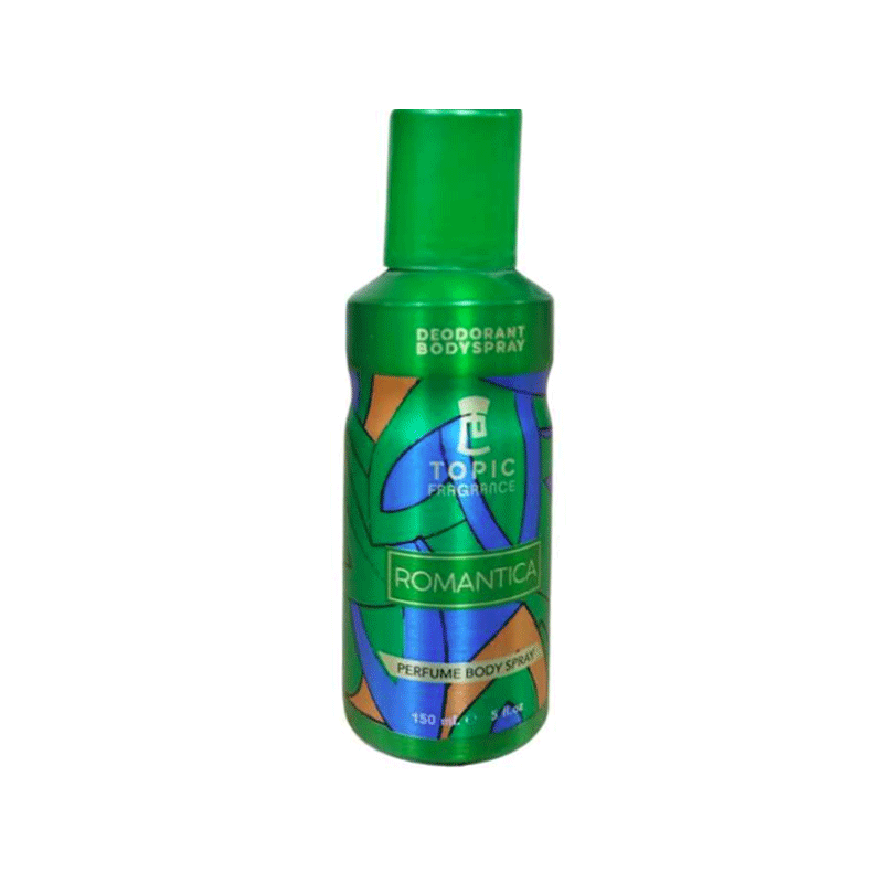 TOPIC BODY SPRAY ROMANTICA 150ML