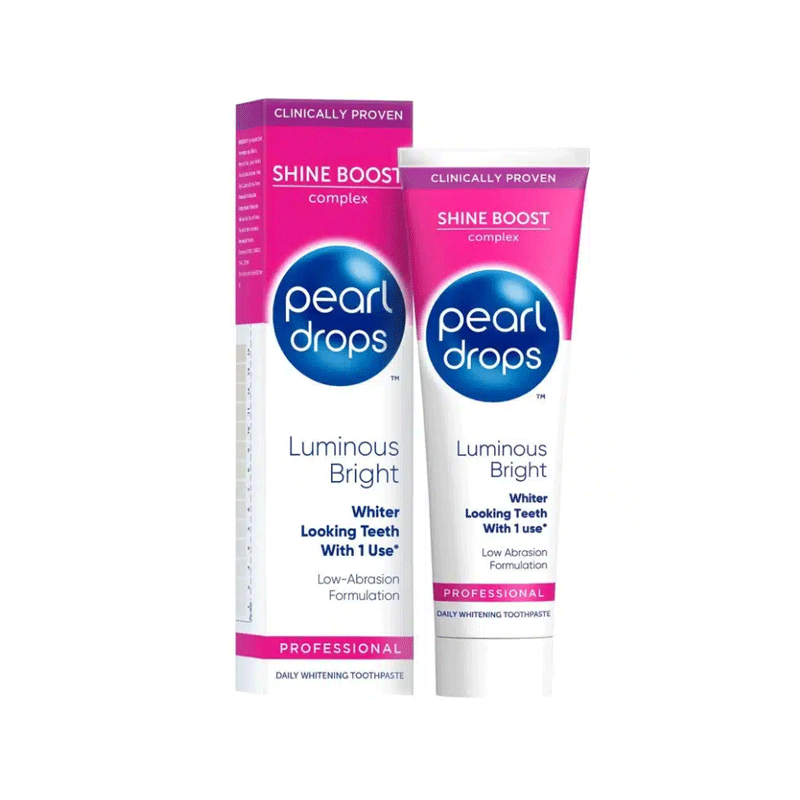 PEARL DROPS TOOTH PASTE LUMINOUS BRIGHT 75ML