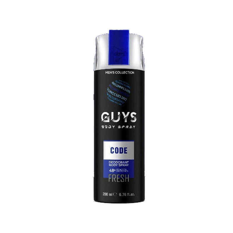 Buy guys body spray code fresh 200ml at best price in Pakistan | Hydri ...