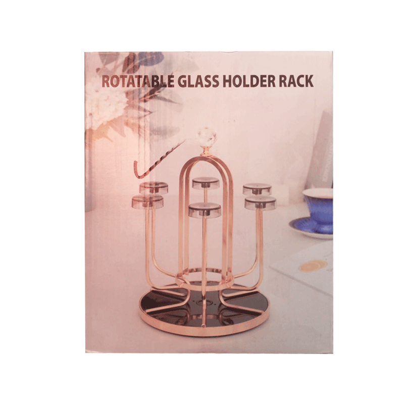 HG.C GLASS STAND REVOLFING DIAMOND