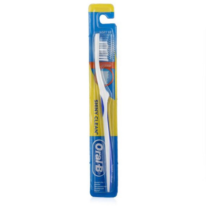 ORAL B TOOTH BRUSH SHINY CLEAN