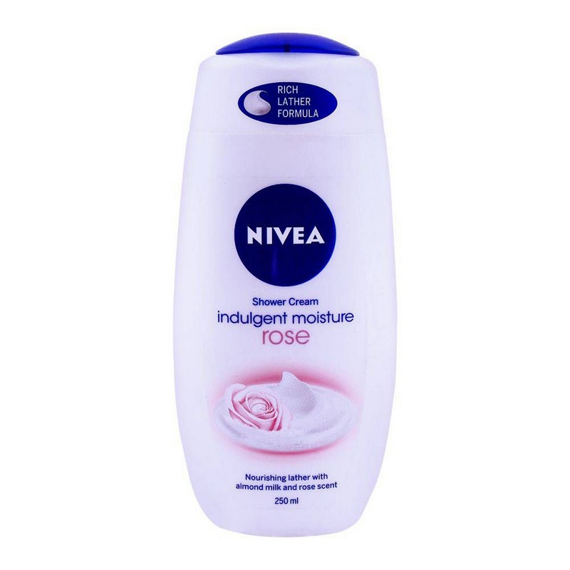 NIVEA SHOWER CREAM ROSE 250ML