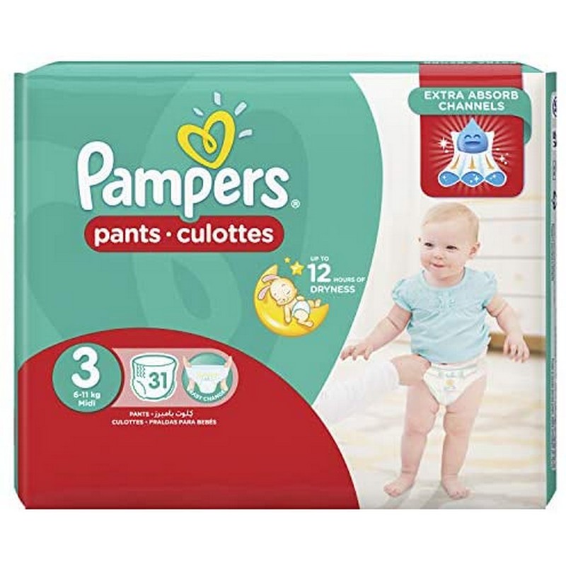 PAMPERS PANTS MIDI 31S JUMBO PACK
