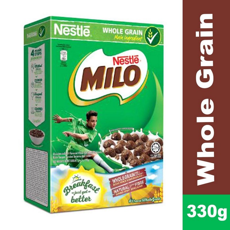 NESTLE MILO CEREALS WHOLE GRAIN 330GM