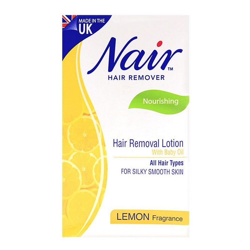 NAIR HAIR REMOVER LOTION LEMON FRAGRANCE 120ML